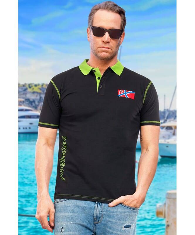 Nebulus Poloshirt ALEO Herren Lagerräumung