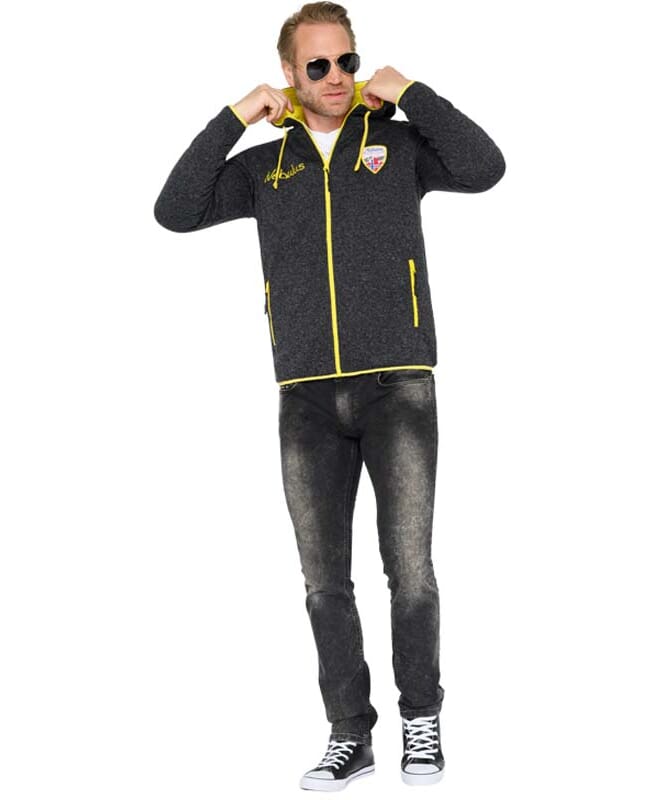 Nebulus Fleecejacke mit Teddyfell VLADIMIR Herren Super Sparpreis