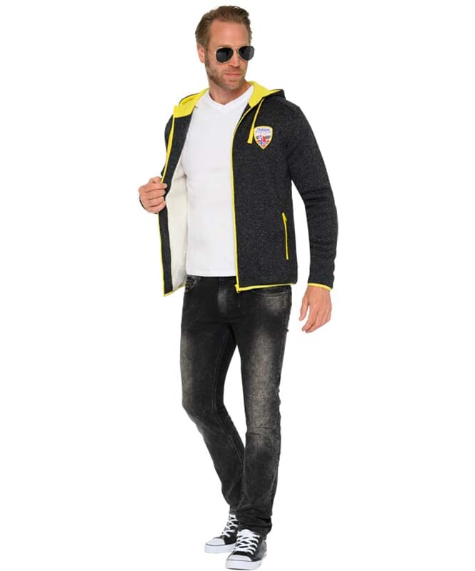 Nebulus Fleecejacke mit Teddyfell VLADIMIR Herren Super Sparpreis