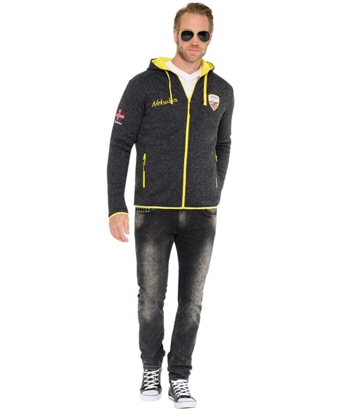 Nebulus Fleecejacke mit Teddyfell VLADIMIR Herren Super Sparpreis