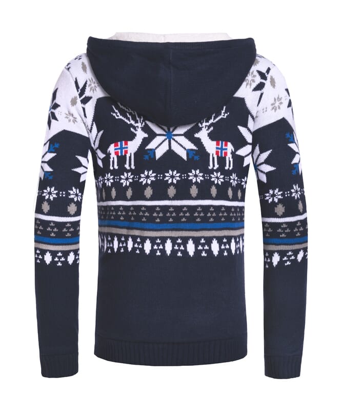 Nebulus Norweger Jacke Hoody mit Teddyfell NORON Herren Sonderangebot der Fabrik