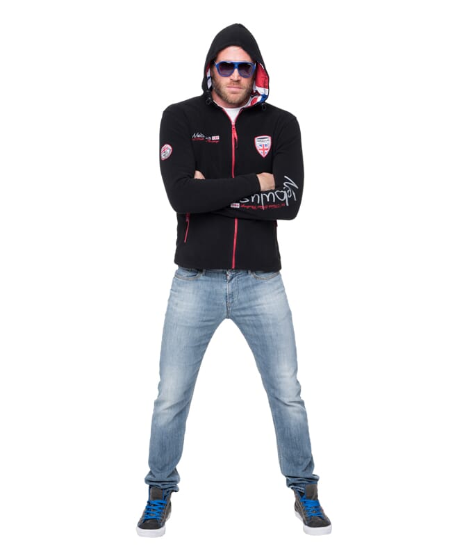 Nebulus Fleecejacke KINGHOOD Herren 50% Rabatt mit kostenlosem Versand