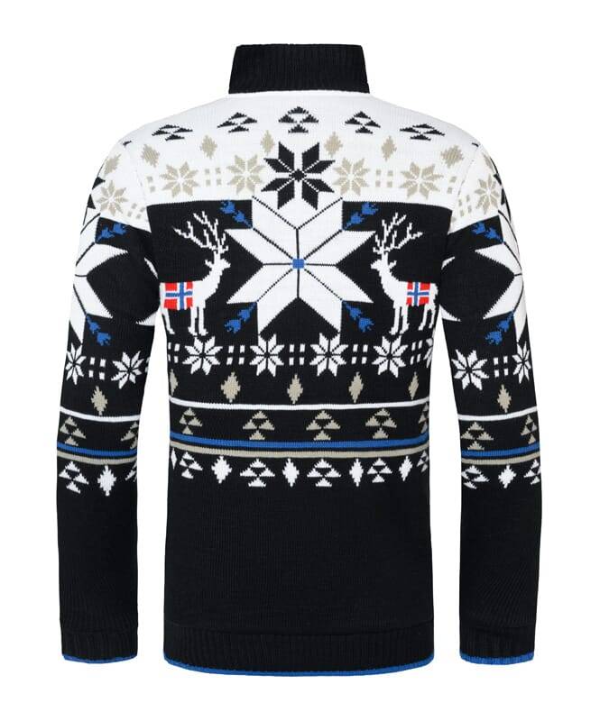 Nebulus Norweger Strickpulli mit Teddyfell FRIA Herren Black Friday Preise