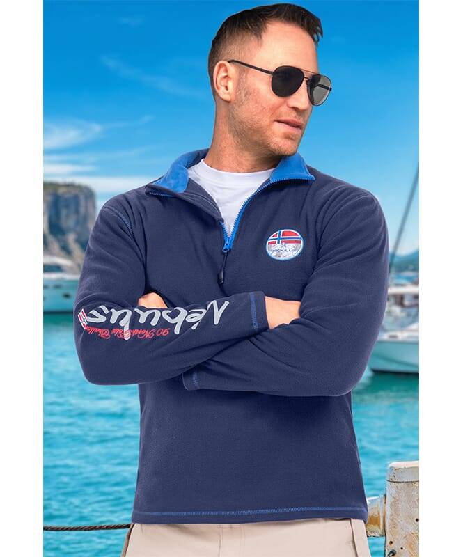 Nebulus Fleecepullover BRENT Herren Online