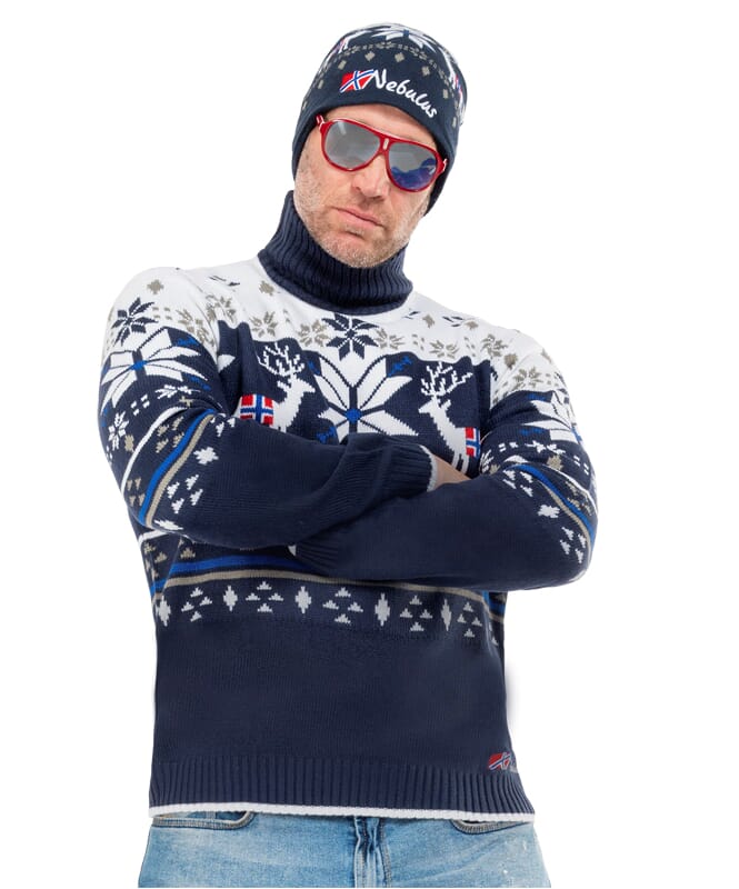 Nebulus Norweger Strickpullover STAG Herren Outlet