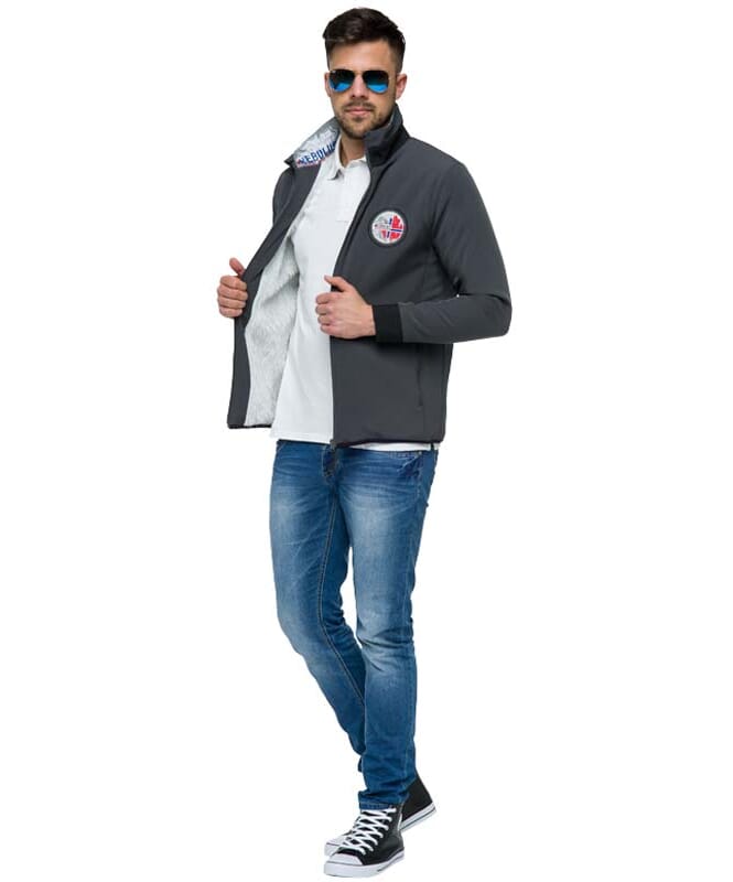 Nebulus Softshelljacke mit Teddyfell RONAN Herren Kostenloser Versand