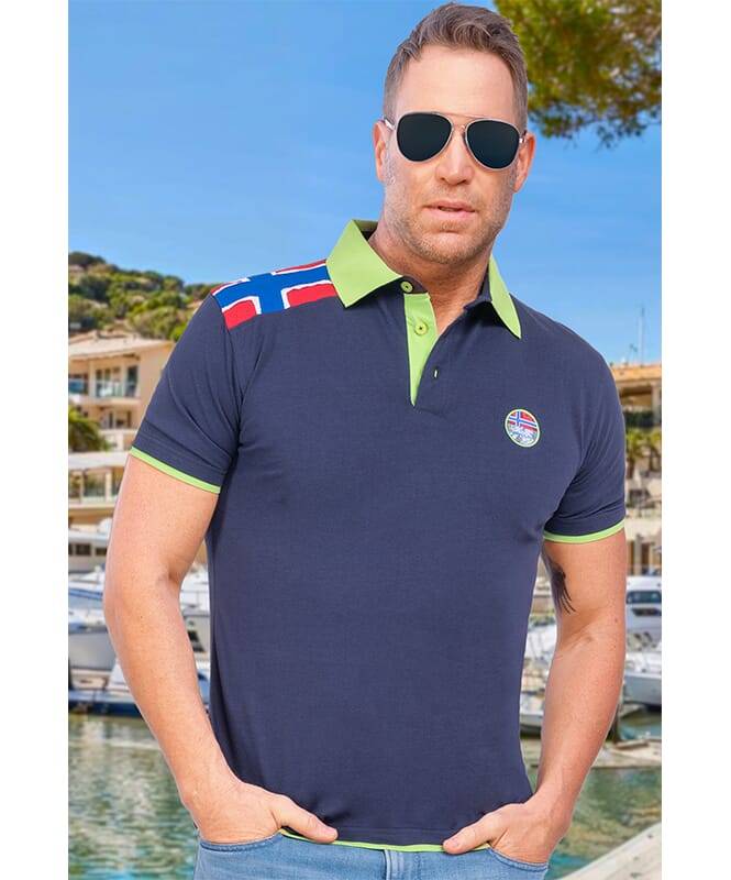 Nebulus Poloshirt NEBFLAG Herren Preisnachlass