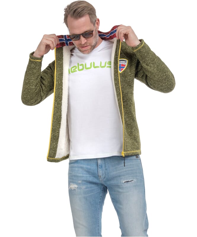Nebulus Fleecejacke mit Teddyfell LAGONDA Herren Cyber Monday