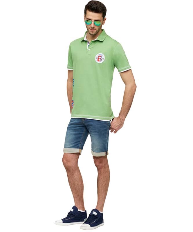 Nebulus Polo-Shirt ORANGE Herren Jubiläumsangebot