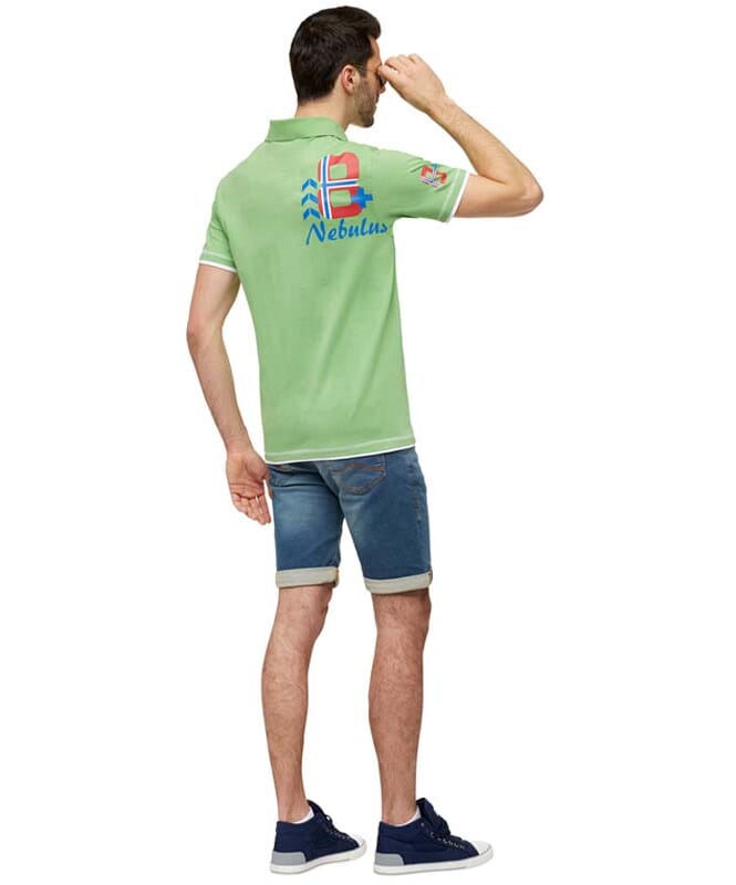 Nebulus Polo-Shirt ORANGE Herren Jubiläumsangebot