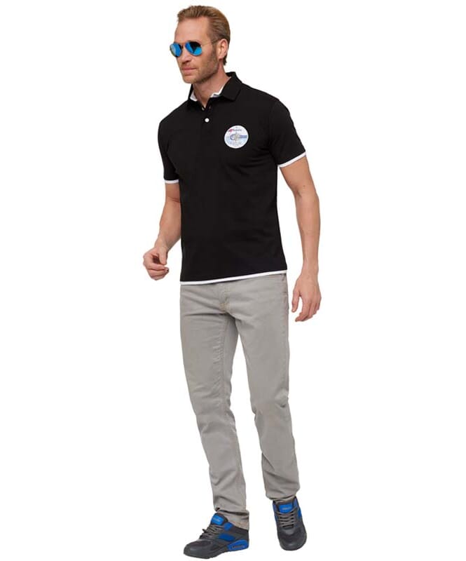 Nebulus Poloshirt OCEAN-BLUE Herren Räumungsverkauf