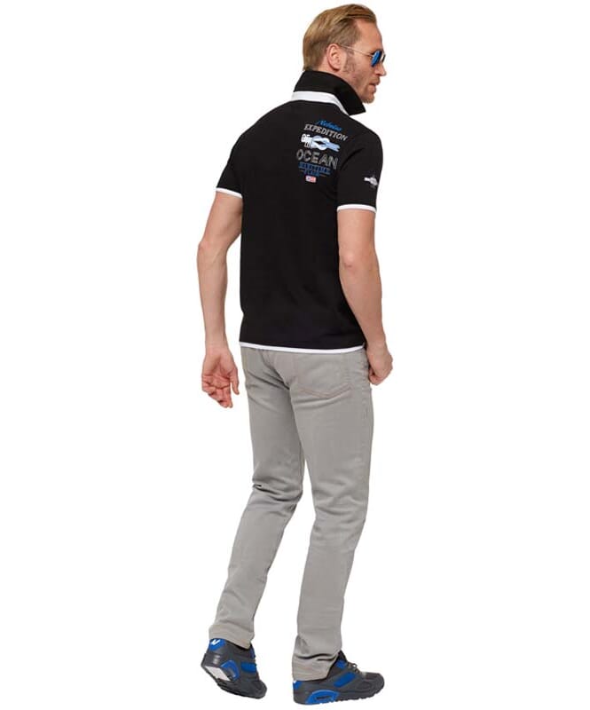 Nebulus Poloshirt OCEAN-BLUE Herren Räumungsverkauf