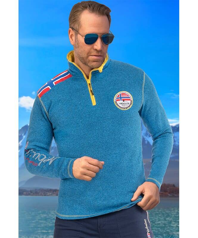 Nebulus Fleecepullover FLAGSTER Herren Tägliche Deals