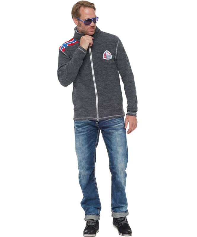 Nebulus Fleecejacke NORSKANA Herren Letzter Tag