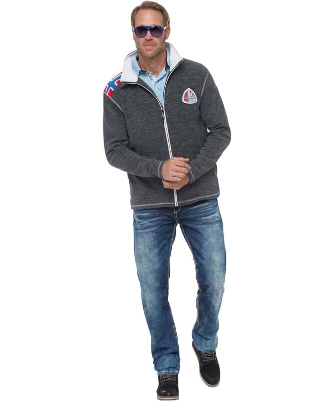 Nebulus Fleecejacke NORSKANA Herren Letzter Tag