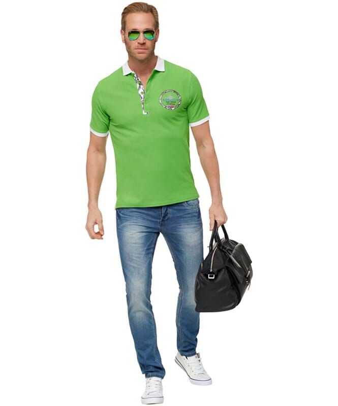 Nebulus Poloshirt VITO Comfort Fit Herren Vierteljährliche Förderung