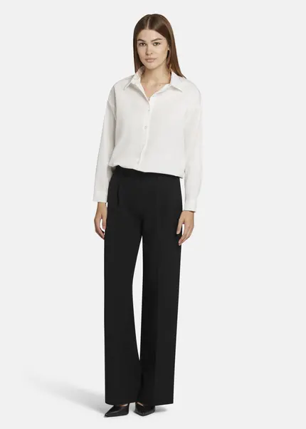 Nicowa Wide Leg Twill Pants - VINIWIA in BLACKarticle number NC9A24003019E-002 Top Angebot