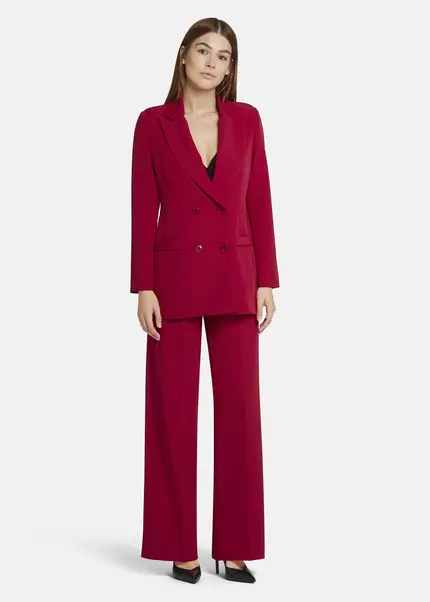 Nicowa Wide Leg Twill Pants - VINIWIA in REDarticle number NC9A24002014E-014 Neueste Mode