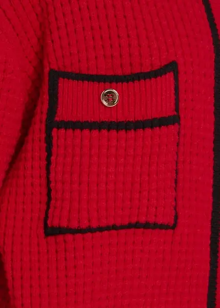 Nicowa Oversized cardigan - IDOWIA in REDarticle number NC8A22104014E-014 Exklusive Angebote
