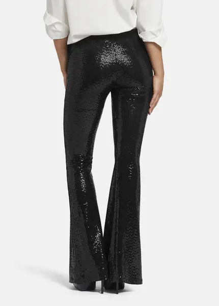 Nicowa Jersey Sequin Pants - VICOWI in BLACKarticle number NC9A22908019E-002 Große Rabatte