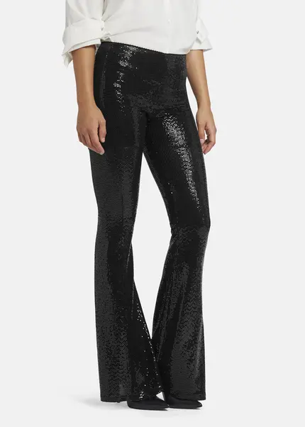 Nicowa Jersey Sequin Pants - VICOWI in BLACKarticle number NC9A22908019E-002 Große Rabatte