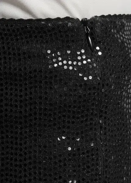 Nicowa Jersey Sequin Pants - VICOWI in BLACKarticle number NC9A22908019E-002 Große Rabatte