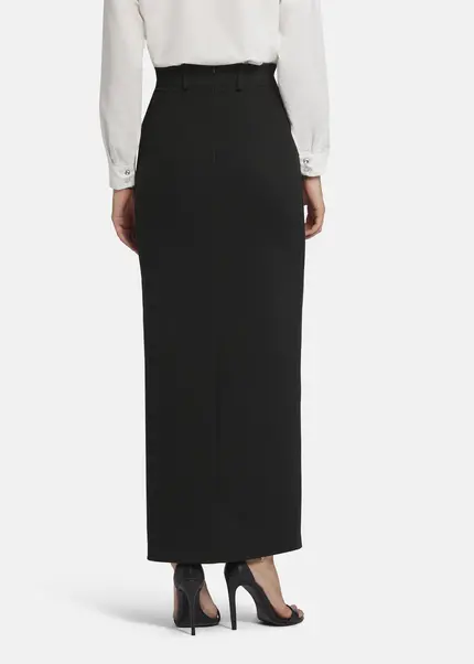 Nicowa Maxi twill skirt TRENALA in BLACKarticle number NC9A22401019E-002 Neuheiten