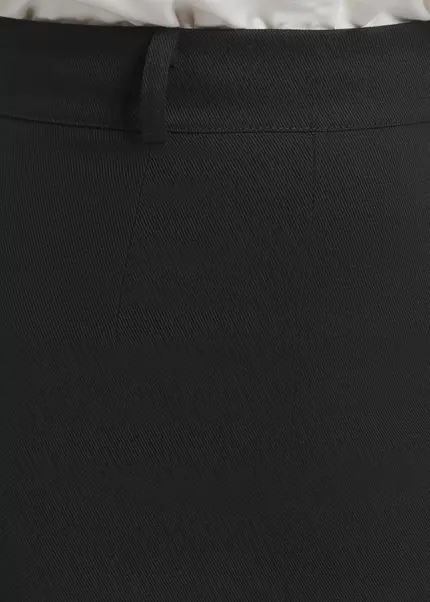 Nicowa Maxi twill skirt TRENALA in BLACKarticle number NC9A22401019E-002 Neuheiten