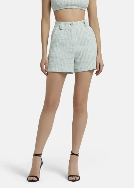 Nicowa Casual Bouclé shorts - PALOWI in LIGHT BLUEarticle number NC9A12604025E-025 Sonderangebote