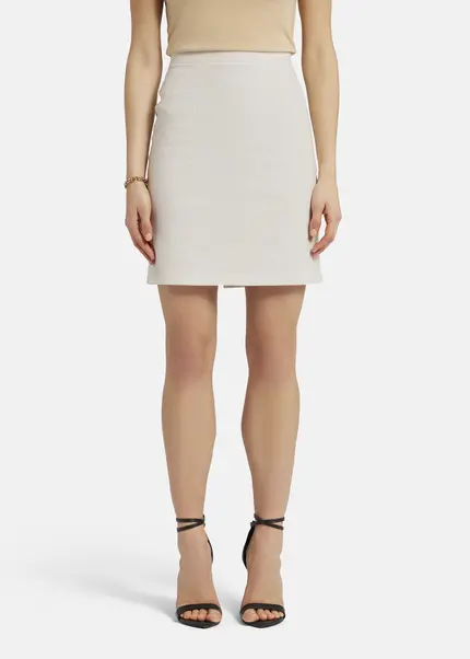 Nicowa Classic sheath skirt - TRECAWI in WHITEarticle number NC9A12402011E-004 Riesige Ersparnisse