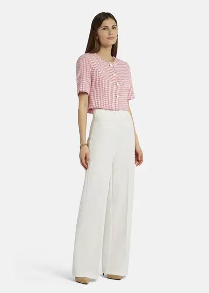 Nicowa Twill Marlene trousers - COREANA in whitearticle number NC9A1400211E-004 Letzter Tag
