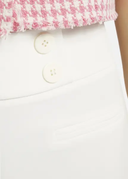 Nicowa Twill Marlene trousers - COREANA in whitearticle number NC9A1400211E-004 Letzter Tag