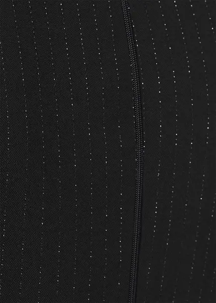 Nicowa Cropped Pinstripe Twill Top - LOWICA in BLACK PINSTRIPEarticle number NC9A24007019E-002 Zeitbegrenzte Promotion