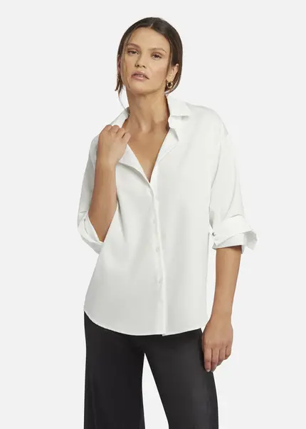 Nicowa Oversized shirt - COMAWI in WHITEarticle number NC9A22405011E-004 Bis zu 60% Rabatt
