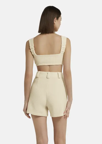 Nicowa Bouclé bustier - JALINOWA in CREAMarticle number NC9A12603011E-072 Sonderangebot der Fabrik