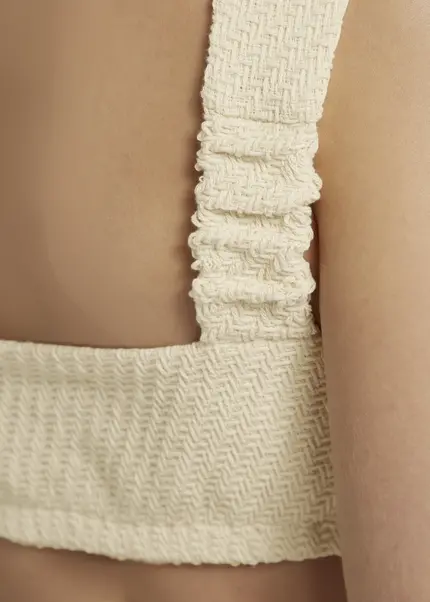 Nicowa Bouclé bustier - JALINOWA in CREAMarticle number NC9A12603011E-072 Sonderangebot der Fabrik