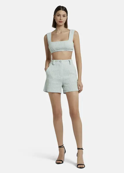 Nicowa Bouclé bustier - JALINOWA in LIGHT BLUEarticle number NC9A12603025E-025 Vierteljährliche Förderung