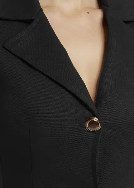 Nicowa Short blazer dress with pockets RILONA in BLACKarticle number NC9A22402019E-002 Begrenzt auf 3 Tage