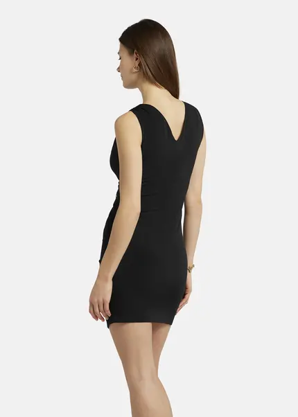 Nicowa Jersey Mini Dress - MICARO in Blackarticle number NC9A1400519E-002 Outlet