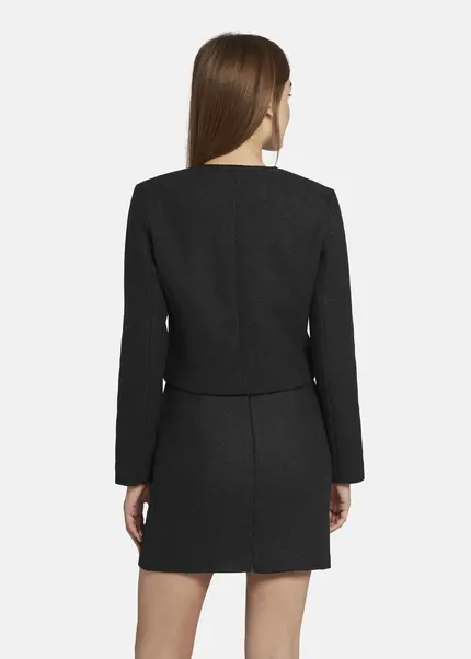 Nicowa Wool jacket with pockets - LANEVIA in ANTHRACITEarticle number NC9A22803038E-007 Limitierter Zeitrabatt