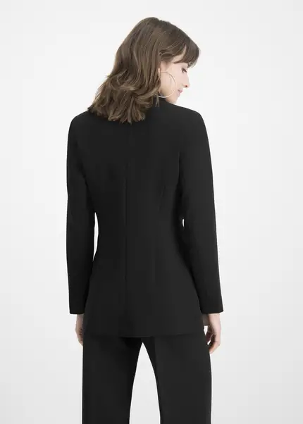 Nicowa Oversized twill blazer in BLACKarticle number NC7A12003019E-002 Fabrikpreis