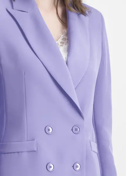 Nicowa Oversized twill blazer in LILAarticle number NC7A12002064E-145 Günstig kaufen