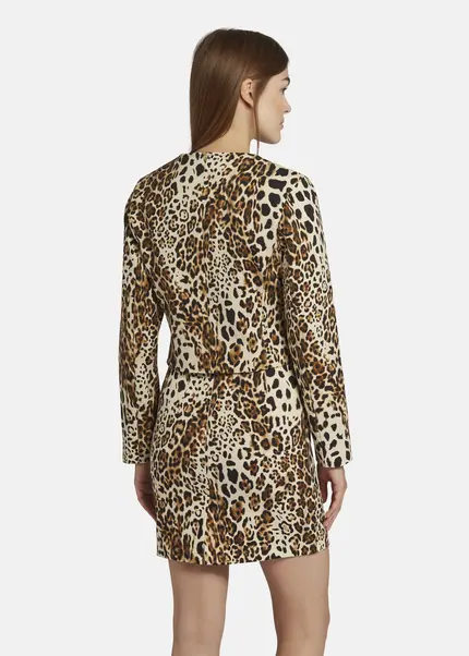Nicowa Boxy Leo jacket - NICEO in BLACK LEOarticle number NC9A22803017E-151 Versandkostenfrei