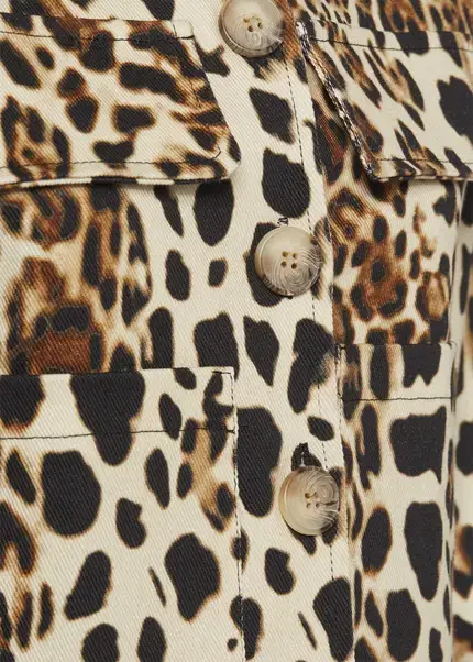Nicowa Boxy Leo jacket - NICEO in BLACK LEOarticle number NC9A22803017E-151 Versandkostenfrei