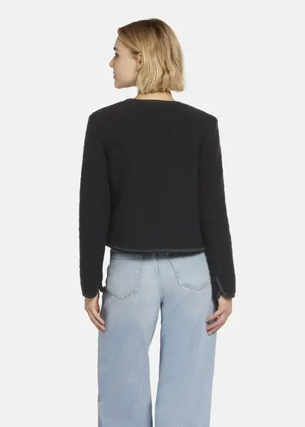 Nicowa Wool cardigan jacket - ADIWO in BLACKarticle number NC8A22019019E-002 Großer Ausverkauf