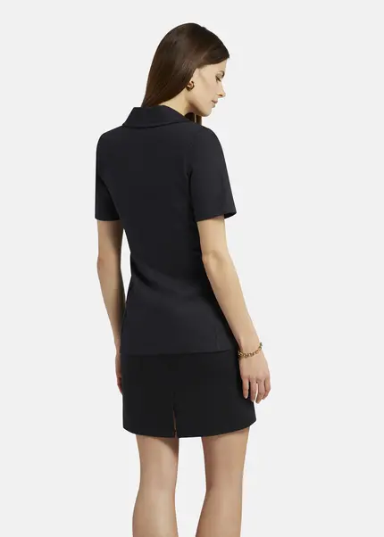 Nicowa Short sleeved blazer - RILAWA in BLACKarticle number NC9A12401019E-002 Exklusivangebot