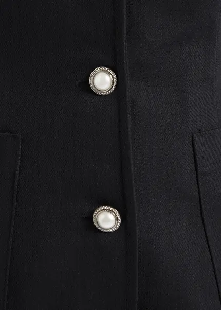 Nicowa Short sleeved blazer - RILAWA in BLACKarticle number NC9A12401019E-002 Exklusivangebot