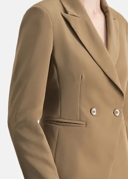 Nicowa Classic business blazer CLERONA in BEIGEarticle number NC7A22012010E-138 Preisnachlass