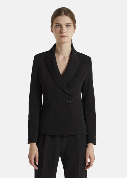 Nicowa Classic business blazer CLERONA in BLACKarticle number NC7A22011019E-002 Saisonschlussverkauf