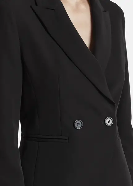 Nicowa Classic business blazer CLERONA in BLACKarticle number NC7A22011019E-002 Saisonschlussverkauf